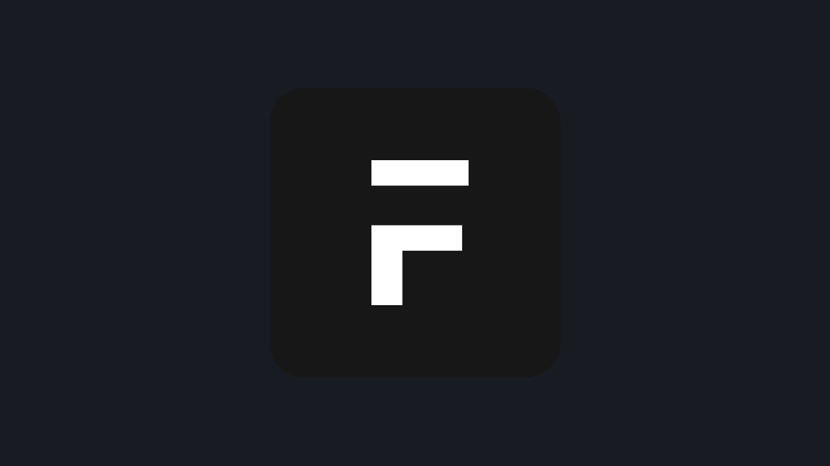 Frappe Framework logosu, koyu zemin (temsili)